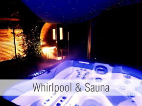 Hütte41: Ganze Hütte nah am See mit privatem Whirlpool, Sauna. Umzäunt.